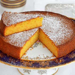 Torta carote e mandorle