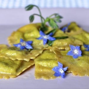 Raviolo di borragine