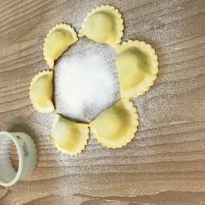 Ravioli spada e finocchietto