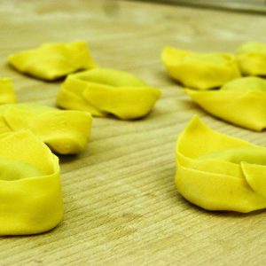 Ravioli con mozzarella di bufala e pomodorino secco