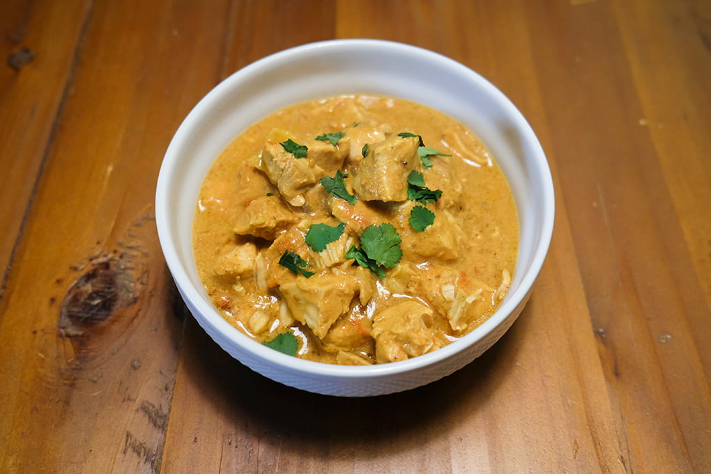 Pollo al curry planted