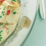 Filetto di orata con finocchi e patate viola