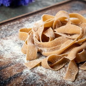 Tagliatelle con farina di castagne