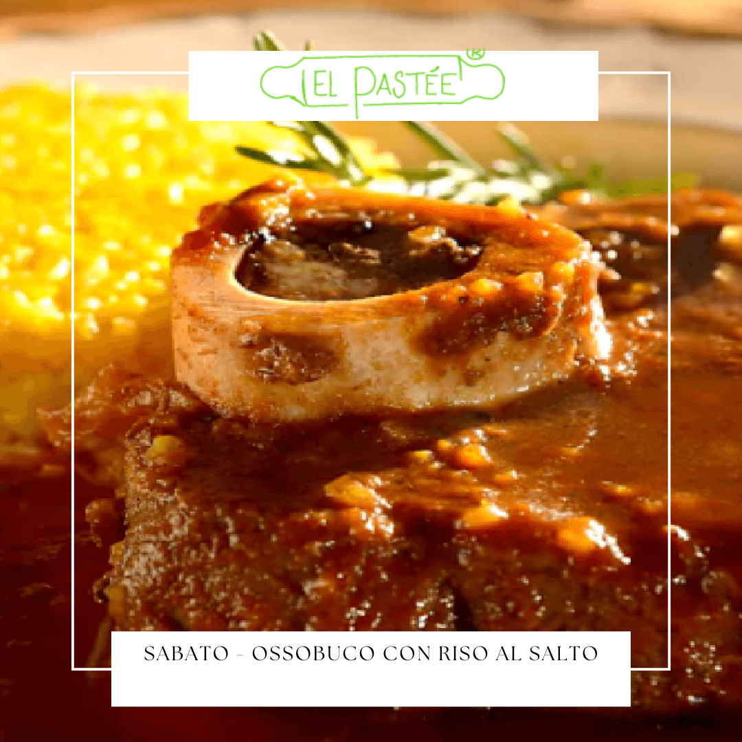 Ossobuco con riso al salto