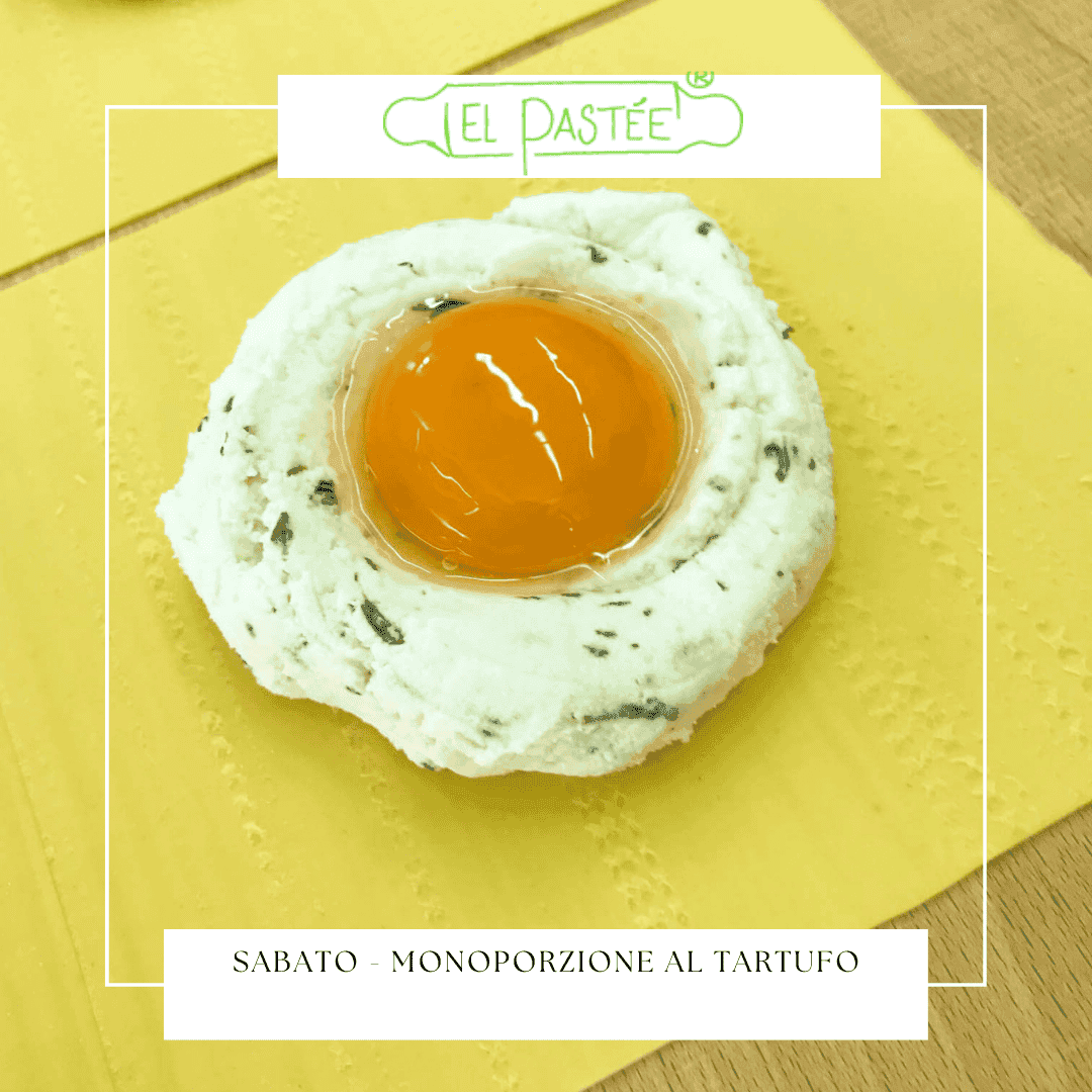 Raviolo monoporzione al tartufo