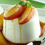 Panna cotta alle pesche